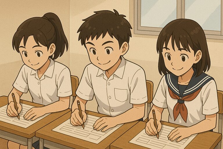 模試、実施中です