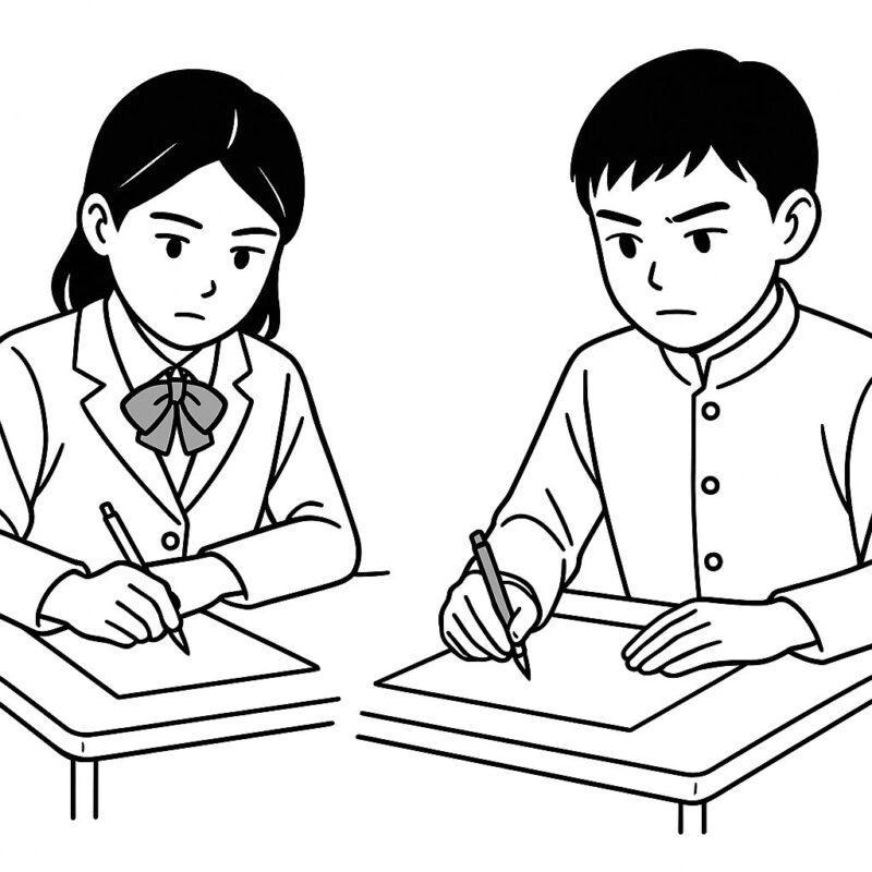明日は「テストの受け方講座」です。